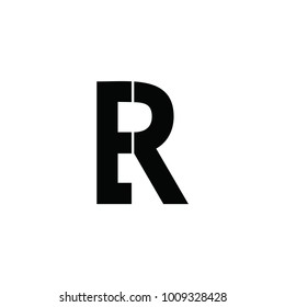 er letter vector logo