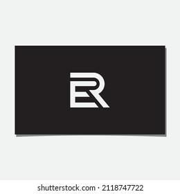 RE OR ER LOGO DESIGN VECTOR