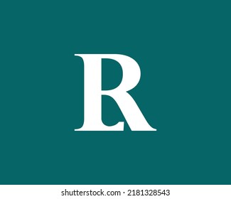 RE ER logo design vector template