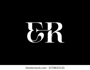 ER logo desing and monogram logo
