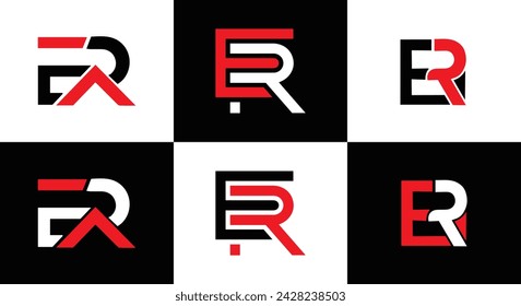 ER logo. E R design. White ER letter. ER, E R letter logo design. Initial letter ER linked circle uppercase monogram logo. E R letter logo vector design. Most Recent, Featured,