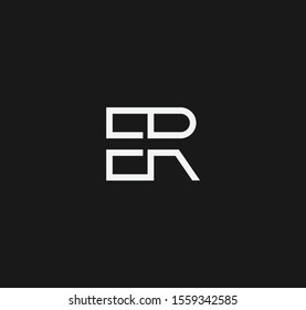 ER or RE logo and icon designs