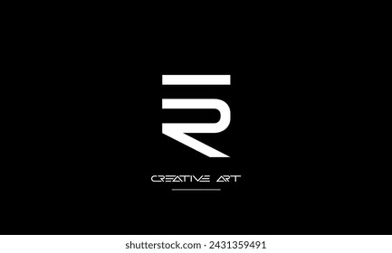 ER, RE, E, R abstract letters logo monogram