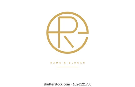 ER ,RE,E R,  Abstract Letters Logo Monogram