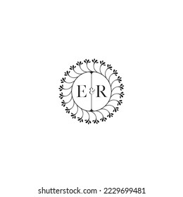 ER wedding concept floral in high quality professional design that will print well across any print media