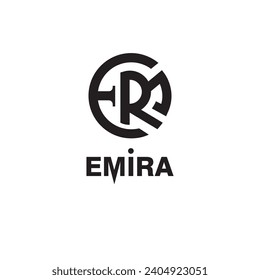 ERA logo template company abstract vector