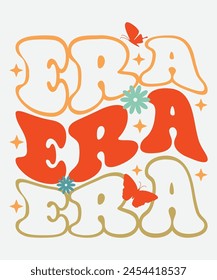 Era Retro T shirt Design