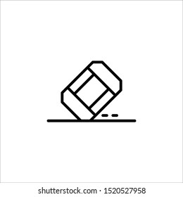 Erase Correction Vector Icon Eps10