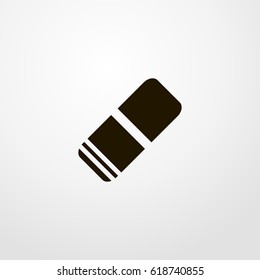 erase icon. vector sign symbol on white background