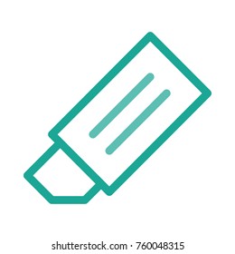  erase line color