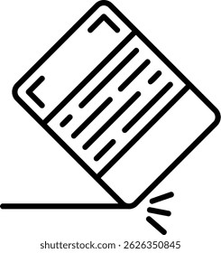 Erase New Creative Vector Icons Design
