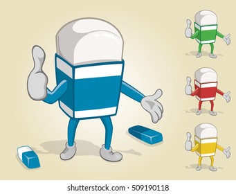 Eraser With Big Thumb Up