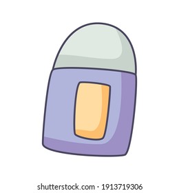 eraser cartoon doodle hand drawn concept vector kawaii illustration.