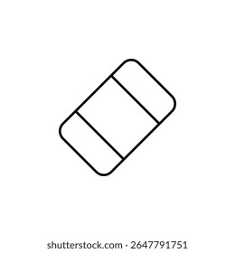 ícone borracha, excluir, remover, papel de carta