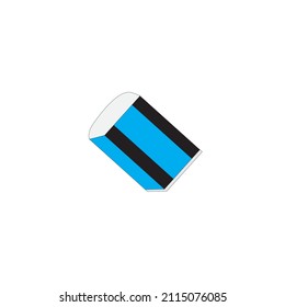 Eraser design illustration icon logo templat