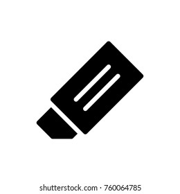 eraser glyph icon