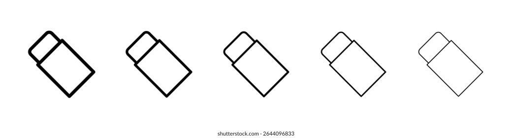 Conceito de ícone de borracha. design gráfico, logotipo, Web, UI.