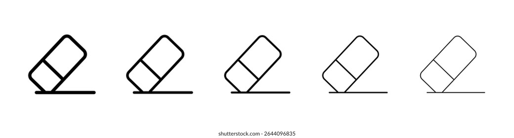 Conceito de ícone de borracha. design gráfico, logotipo, Web, UI.