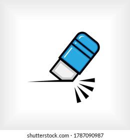 Eraser Icon. Delete Symbol - Vector.