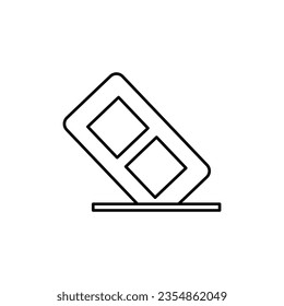 diseño de icono de borrador, diseño de ilustración