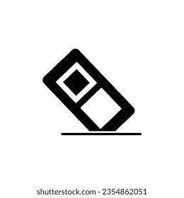 eraser icon design, illustration design