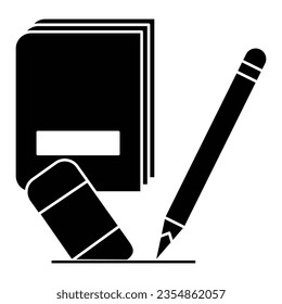 eraser icon design, illustration design