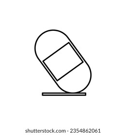 eraser icon design, illustration design