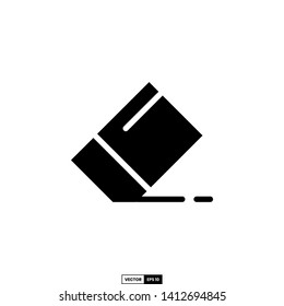 Eraser icon, design inspiration vector template for education web design or mobile app