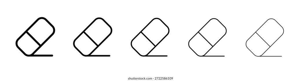 Diseño de icono de borrador, logotipo, App, interfaz de usuario. Ilustración vectorial, EPS