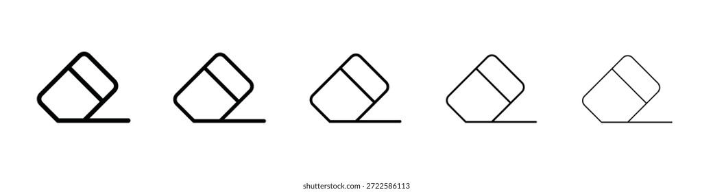 Diseño de icono de borrador, logotipo, App, interfaz de usuario. Ilustración vectorial, EPS