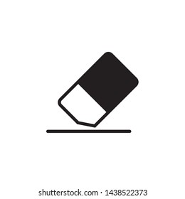 eraser icon design template. Trendy style, vector eps 10