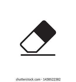 eraser icon design template. Trendy style, vector eps 10