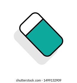 Eraser Icon Design Template Vector