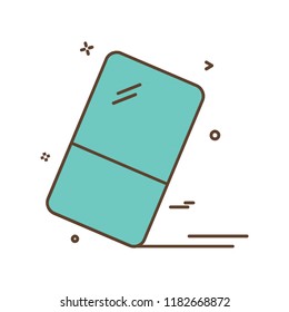Eraser icon design vector