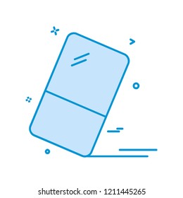 Eraser icon design vector