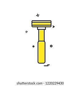 Eraser icon design vector