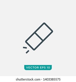 Eraser Icon Design, Vector EPS10