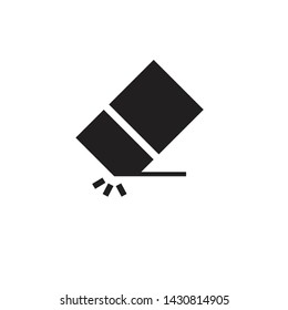 eraser icon design, vector eps10