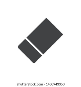 eraser icon design, vector eps10