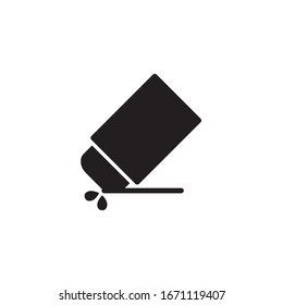 Eraser icon design vector illustration
