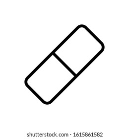 eraser icon design vector template