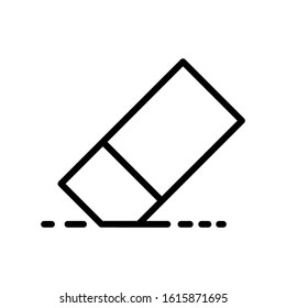 eraser icon design vector template