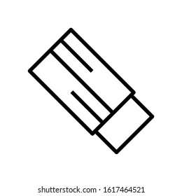 eraser icon design vector template
