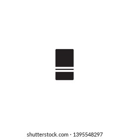 ERASER ICON DESIGN , VECTOREPS 10