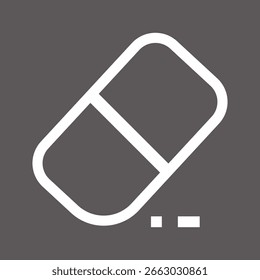 Eraser Icon for Editing and Drawing Tools