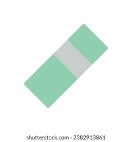 Eraser Icon. Eraser Flat Icon Symbol Vector Illustration