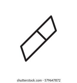 eraser icon illustration isolated vector sign symbol