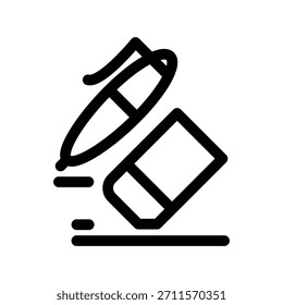 Modelo de design de vetor de ilustração de ícone de borracha