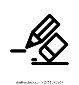 Modelo de design de vetor de ilustração de ícone de borracha