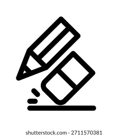 Modelo de design de vetor de ilustração de ícone de borracha